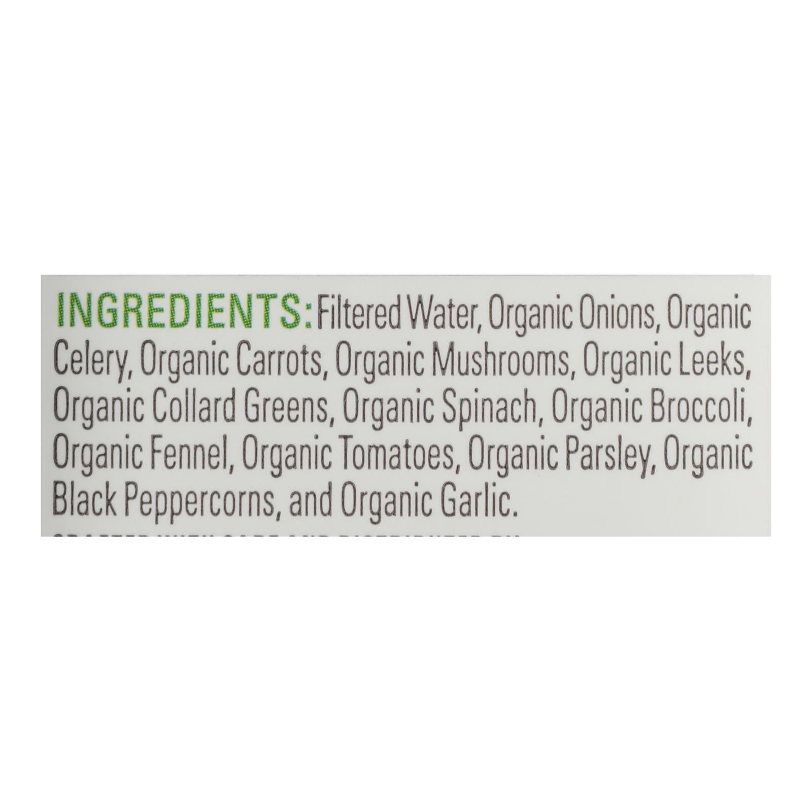 Organic Vegetable Broth 32 fl oz (Pack of 6) M695787