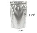 1 Ounce Metallized Stand Up Zipper Pouch, 500 Count Z60998
