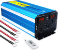 4000W Pure Sine Wave Power Inverter 24V to 110V DC to AC with LED Display Remote Controller H291
