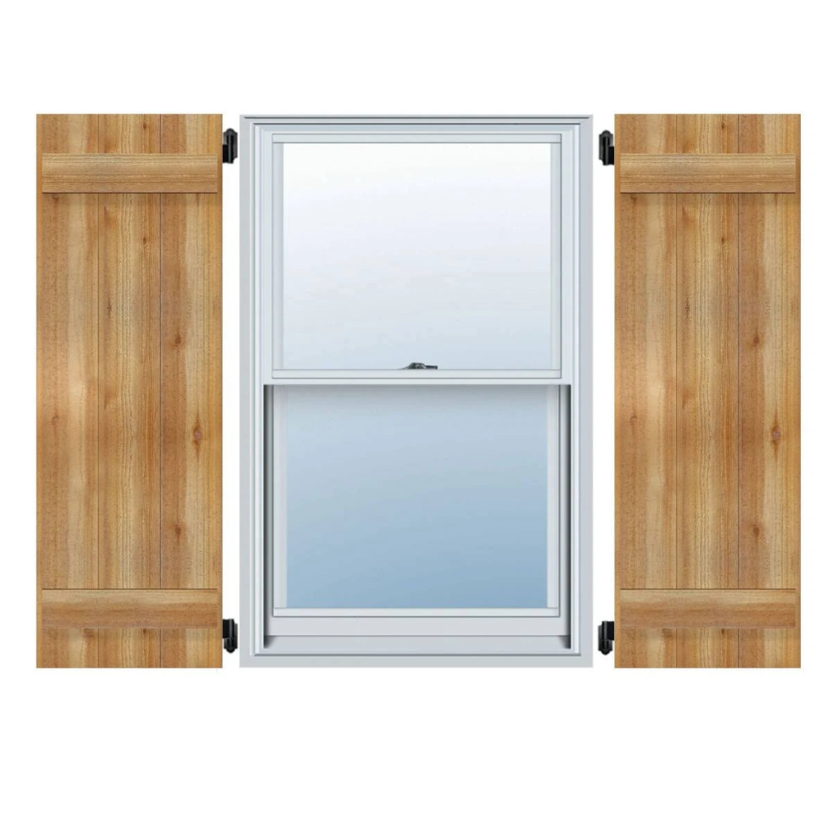 Rough Sawn TimberCraft Board-n-Batten Shutters C360