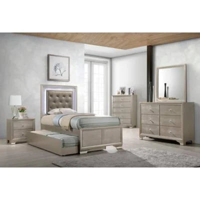 Champagne Night Stand L1064