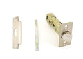 Satin Nickel Passage Latch with Faceplate and Strike G194491
