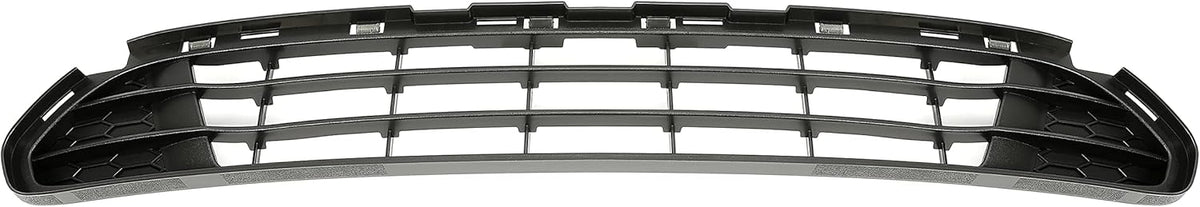 Black Front Bumper Cover Grille Molding Pack of 2 W84567