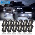 White LED Rock Lights 20PCS Kit Exterior Shockproof Waterproof High Power Lamp X971