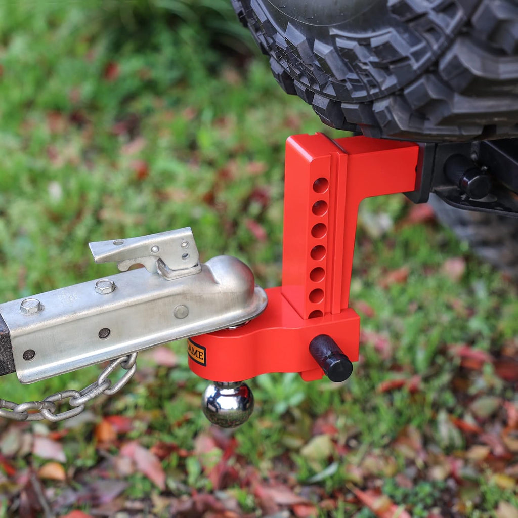 Adjustable Aluminum Trailer Hitch with Double Stainless Steel Locks M3362