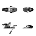 Silver/Black Ski Bindings 90mm J7444