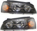 Headlight Assembly Pair for Hyundai Elantra 2004 2005 2006 L35460