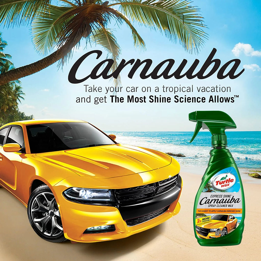 Carnauba Spray Cleaner Wax, 16 oz., Pack of 6 F9396