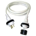 30Amp NEMA L5-30P to NEMA L5-30R Marine Shore Power with Light Indicator, 12-Feet D250955