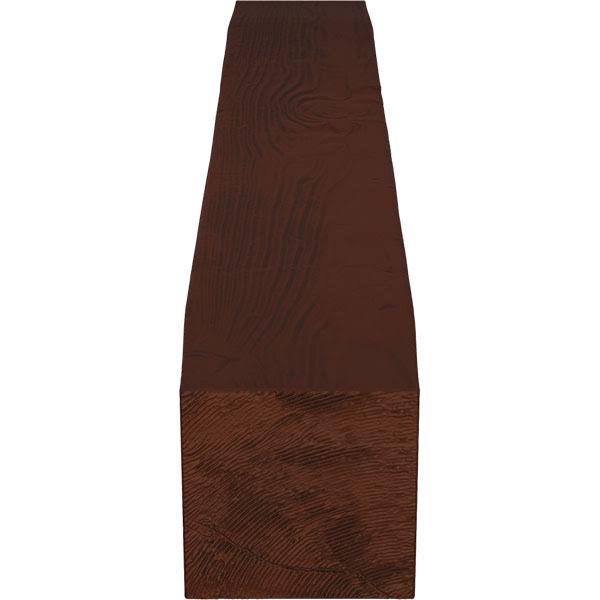 Sandblasted Faux Wood Fireplace Mantel, Natural Pecan L10282