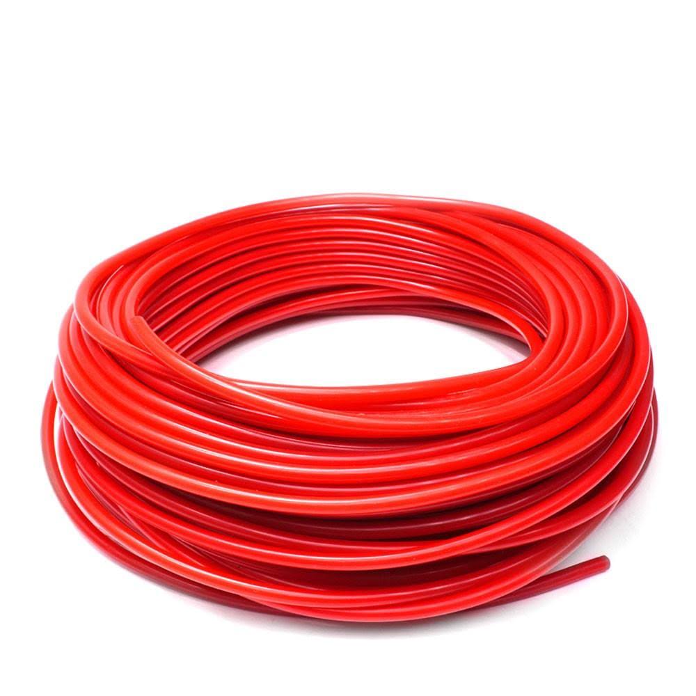 5/16 inch (8mm) ID Red High Temp Silicone Vacuum Hose - 50 Feet Pack H308927