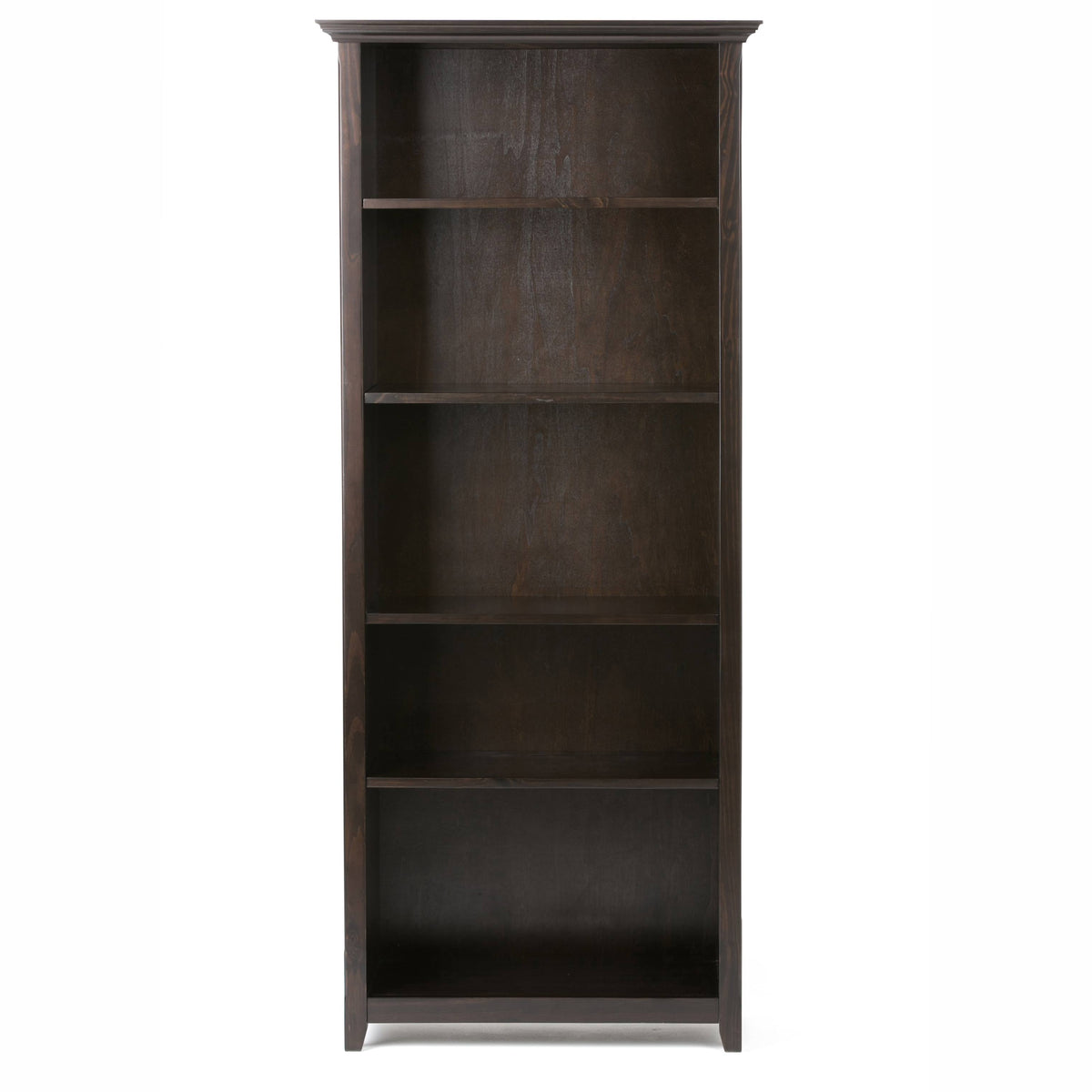 Solid Wood 5 Shelf Bookcase C37546