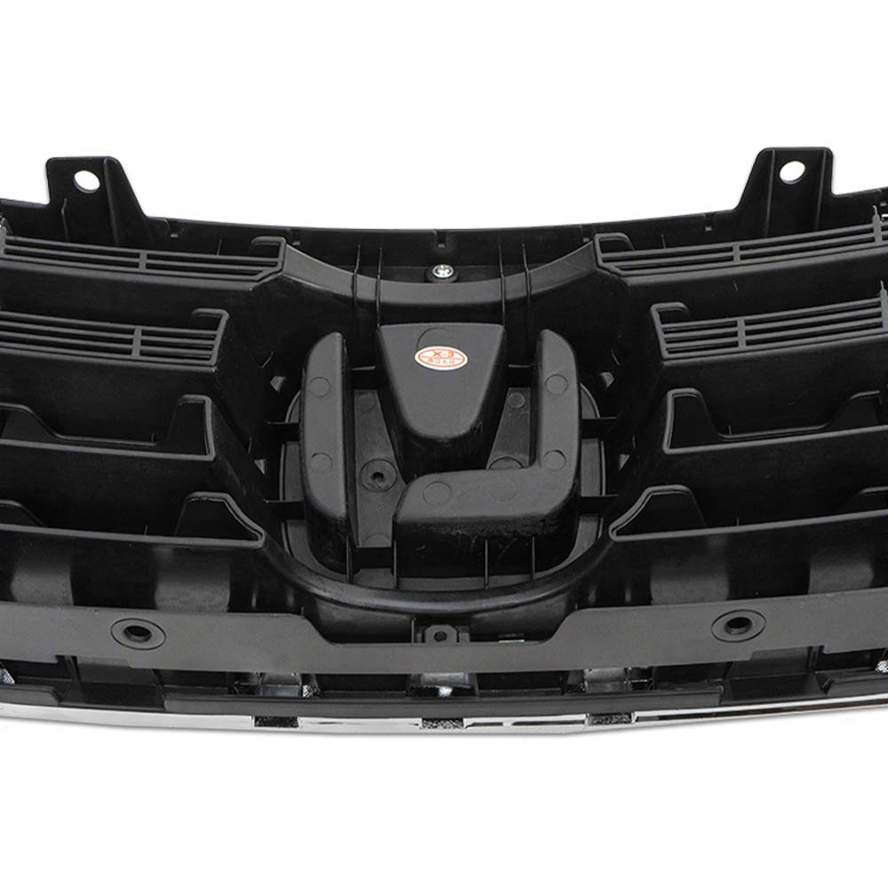 Chrome Front Bumper Hood Upper Grille Grill Trim for 2008-2010 Honda Accord Sedan 4-Door N825