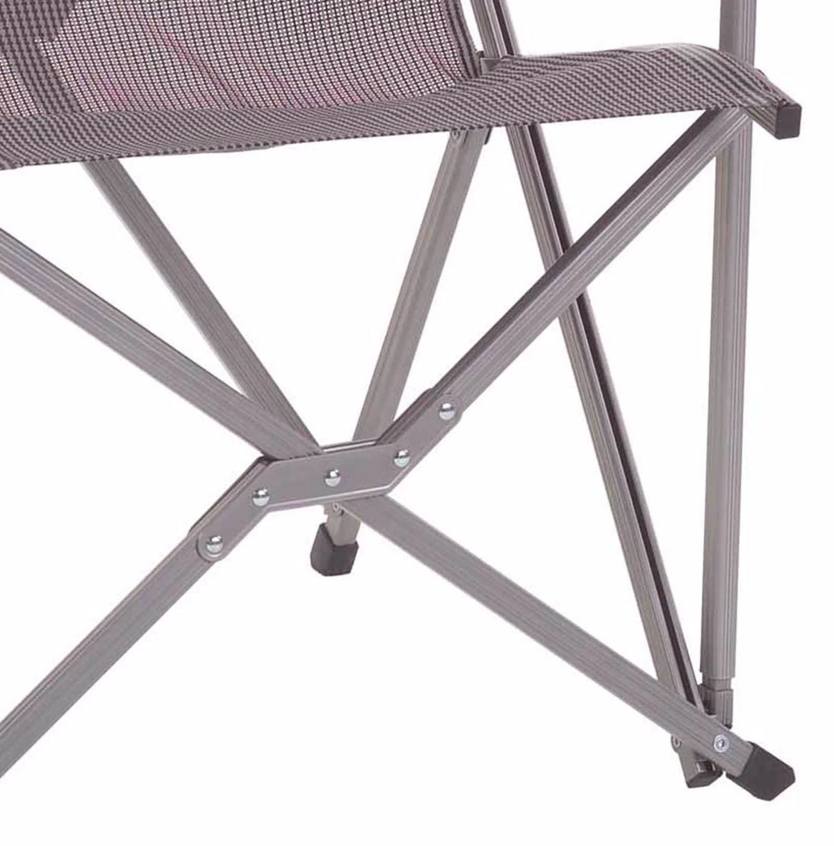 Gray Sling Chair with Drink Holder H569