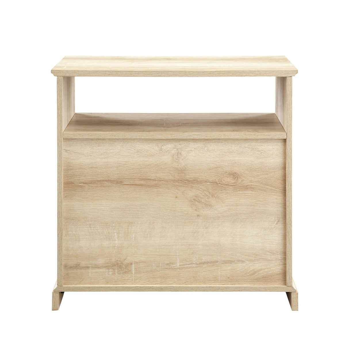 2 Drawer End Table White Oak P63228