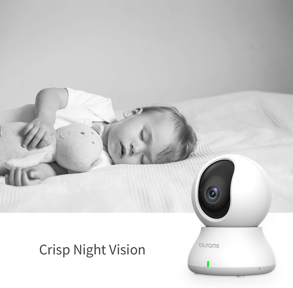 4pc Indoor Security Camera PTZ 1080p WiFi Dome Camera with Two-Way Audio IR Night Vision A726
