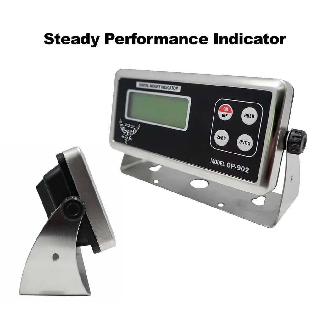 Heavy Duty Industrial Pallet Floor Scale with Digital Display Indicator (36x36) U664