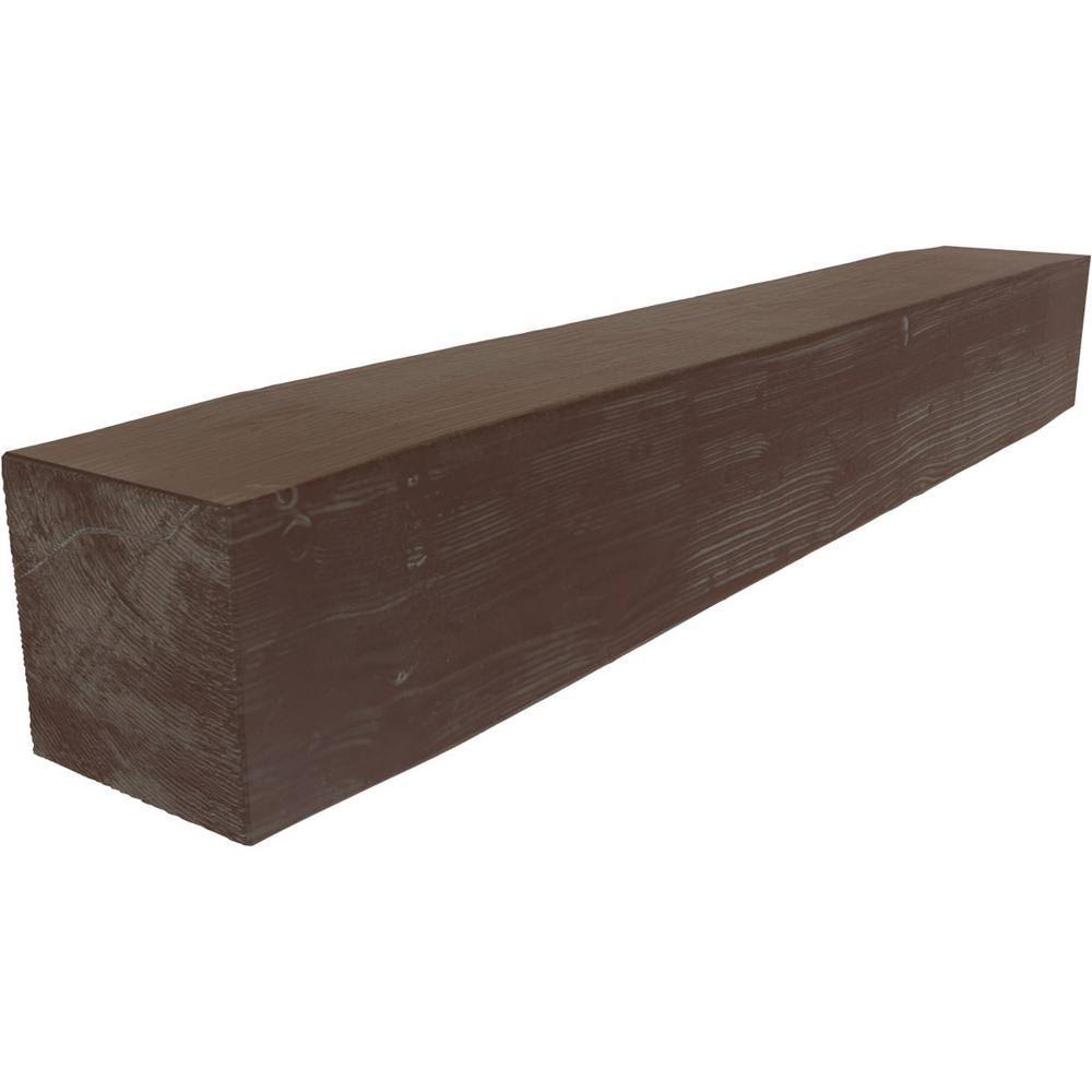Sandblasted Faux Wood Fireplace Mantel G527264