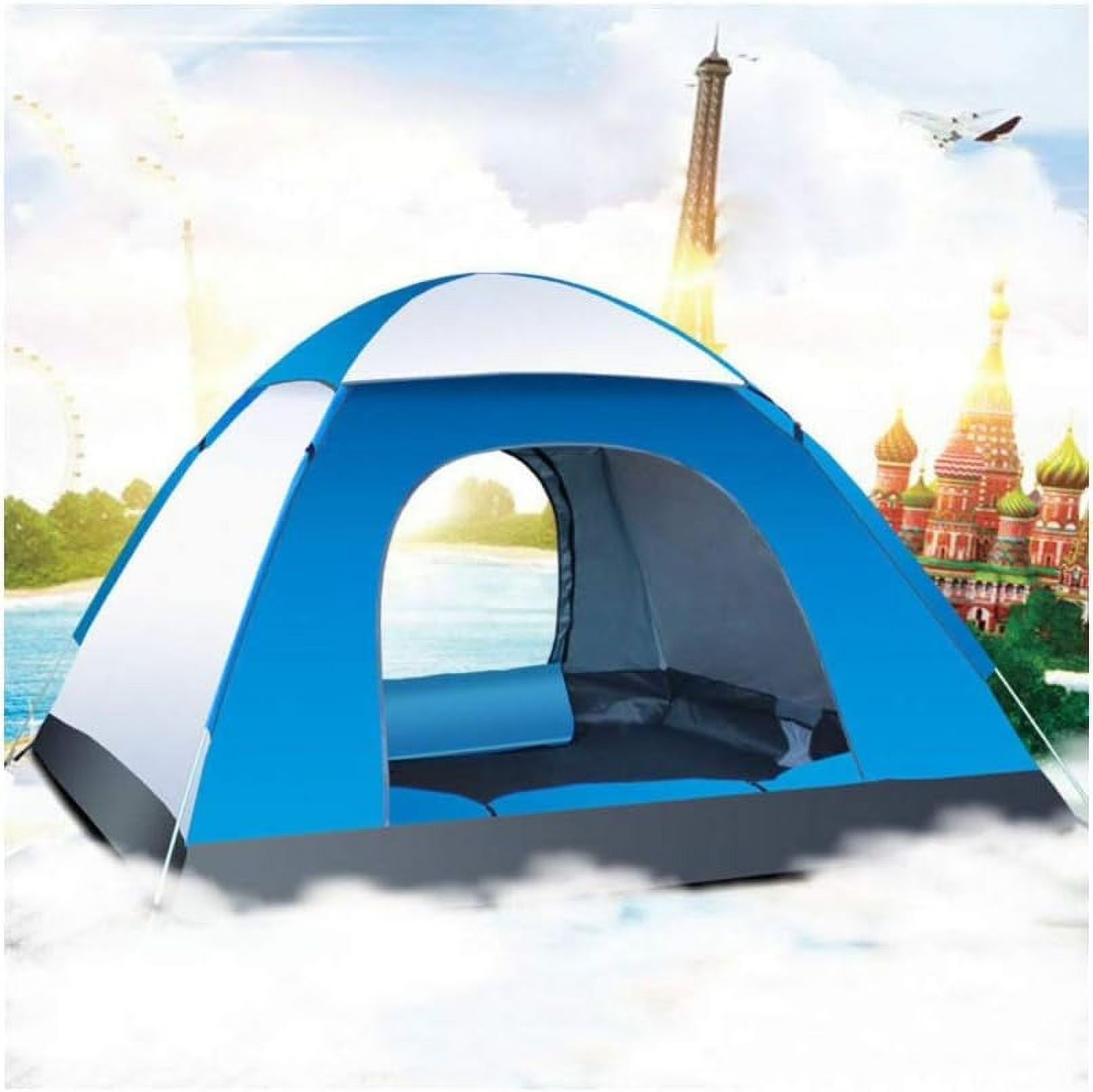 Waterproof 3-4 Person Camping Tent G32804