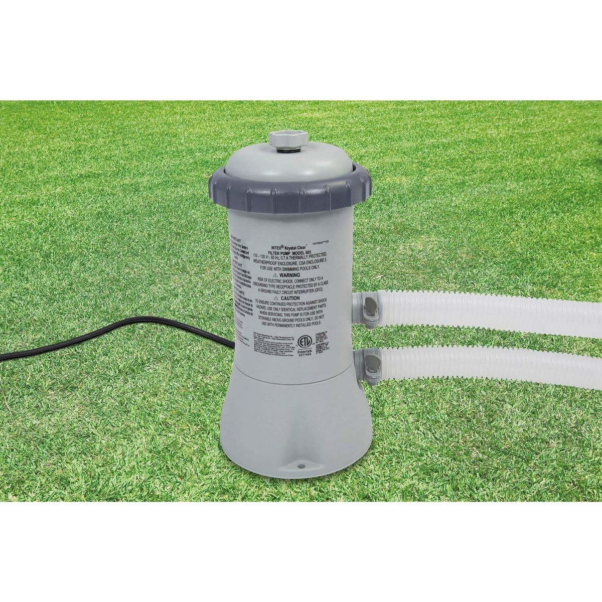 530 GPH Cartridge Filter Pump with 8 Filters N40294