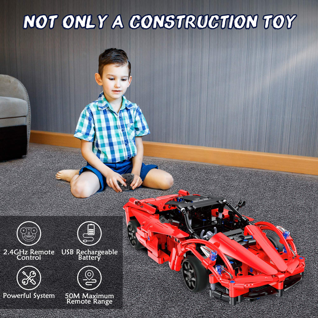 Remote Control Roadster Building Bricks Toy K57519