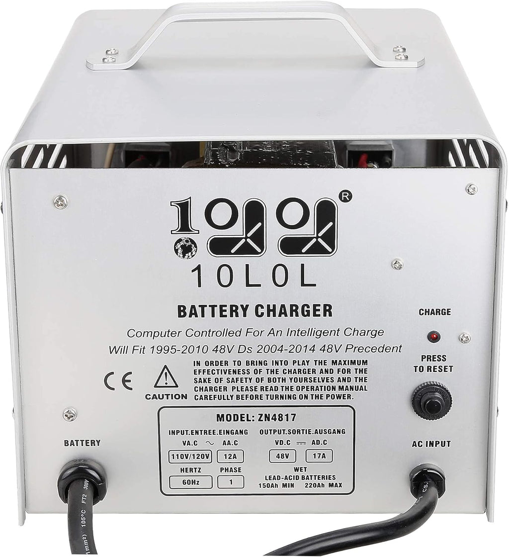 48 Volt Battery Charger with Round 3 Pin Plug Y4157