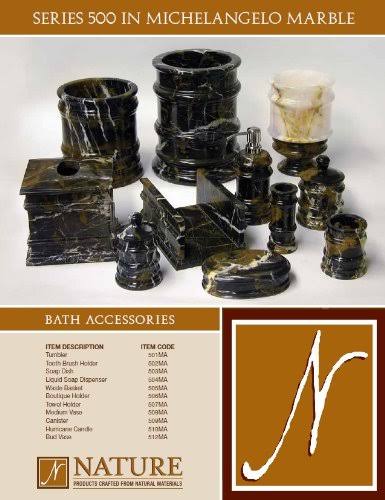 Marble Bathroom Canister A5308