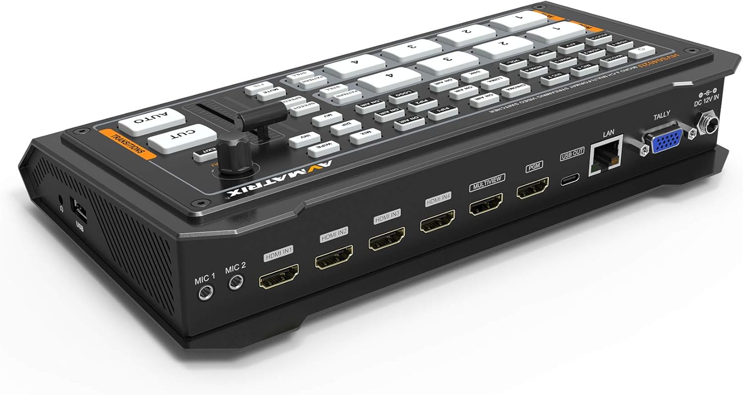 4 HDMI Multi Inputs Video Mixer Switcher USB Output N957