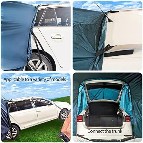 SUV Tent 8' W x 8' L x 7.2' H Blue and Gray F5909