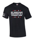 Black Short Sleeve Graphic T-shirt K2159