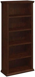 Antique Cherry 5-Shelf Bookcase X469