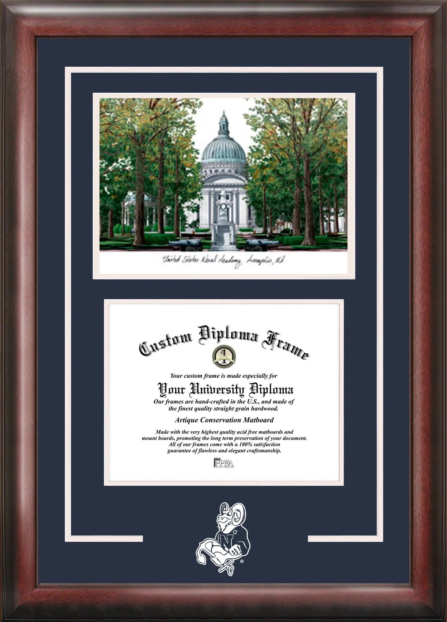 Navy Graduate Diploma Frame T19961