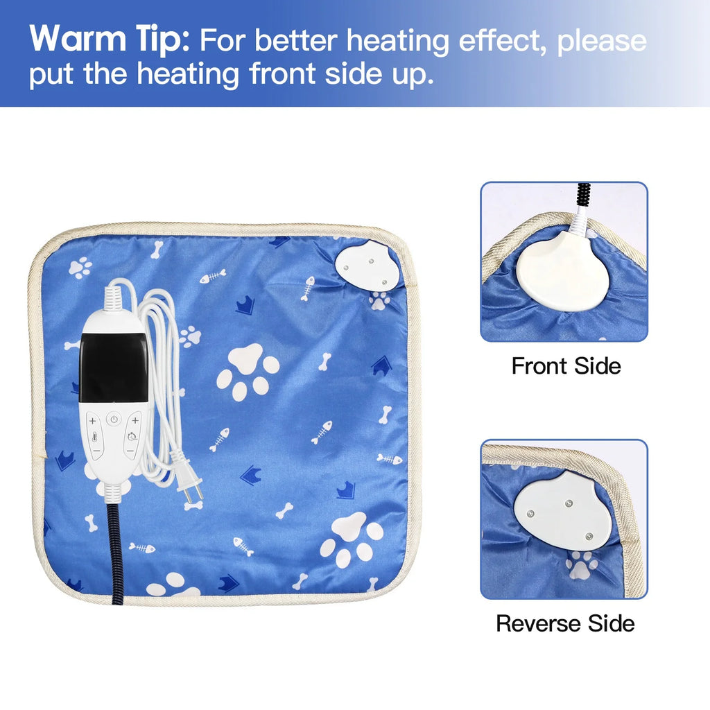 Heating Mat with Adjustable Temperature and Timer E833582