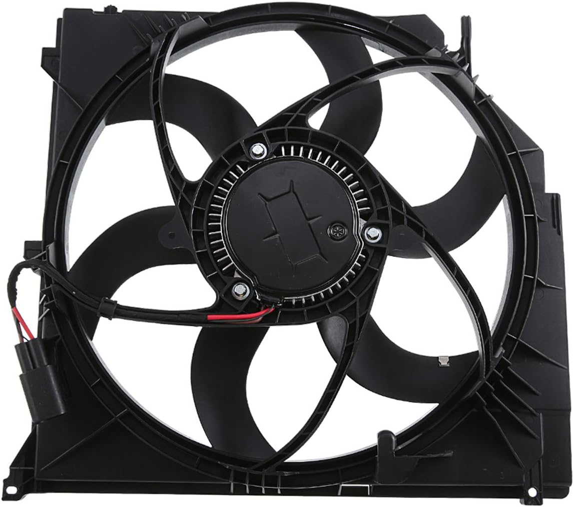 Radiator Cooling Fan Assembly for BMW E83 Series X3 2004-2010 Sport Utility 2.5L 3.0L Q2880
