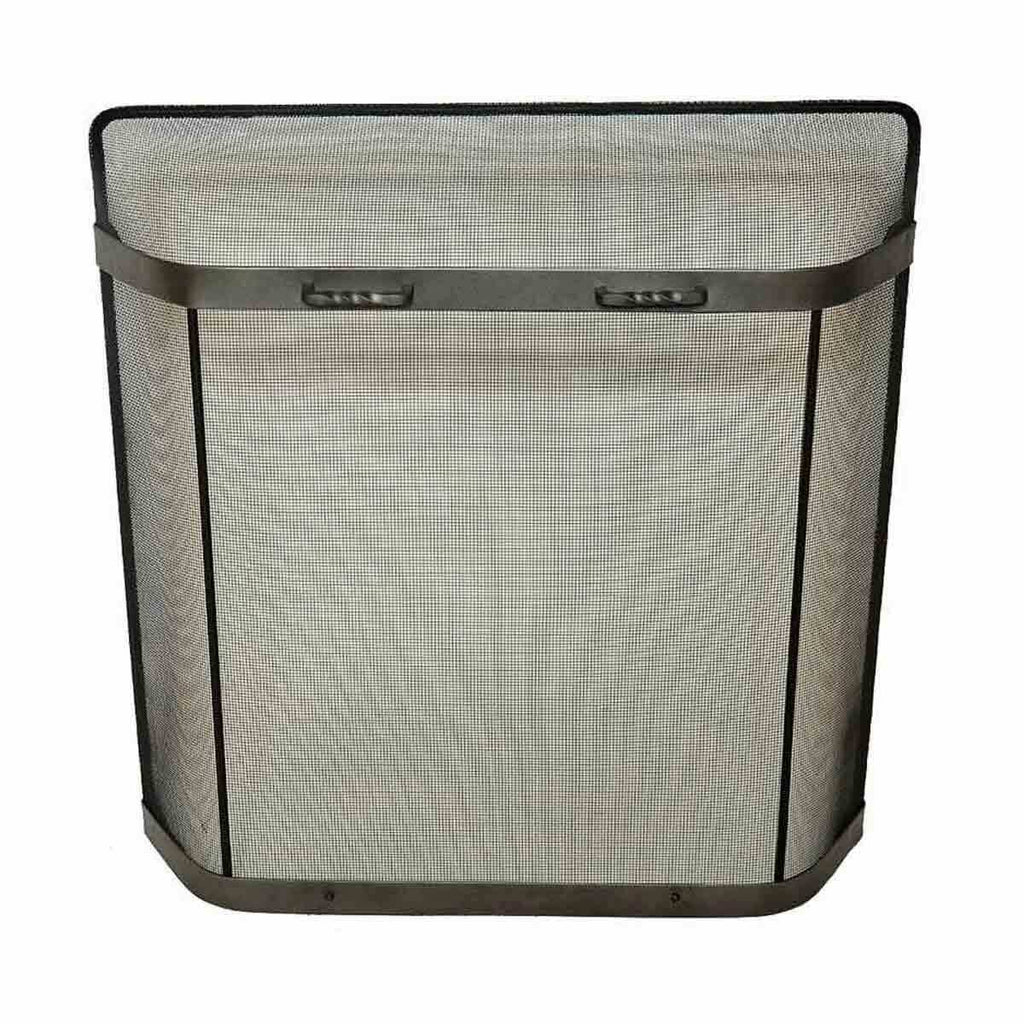 Vintage Iron Fireplace Screen J278240