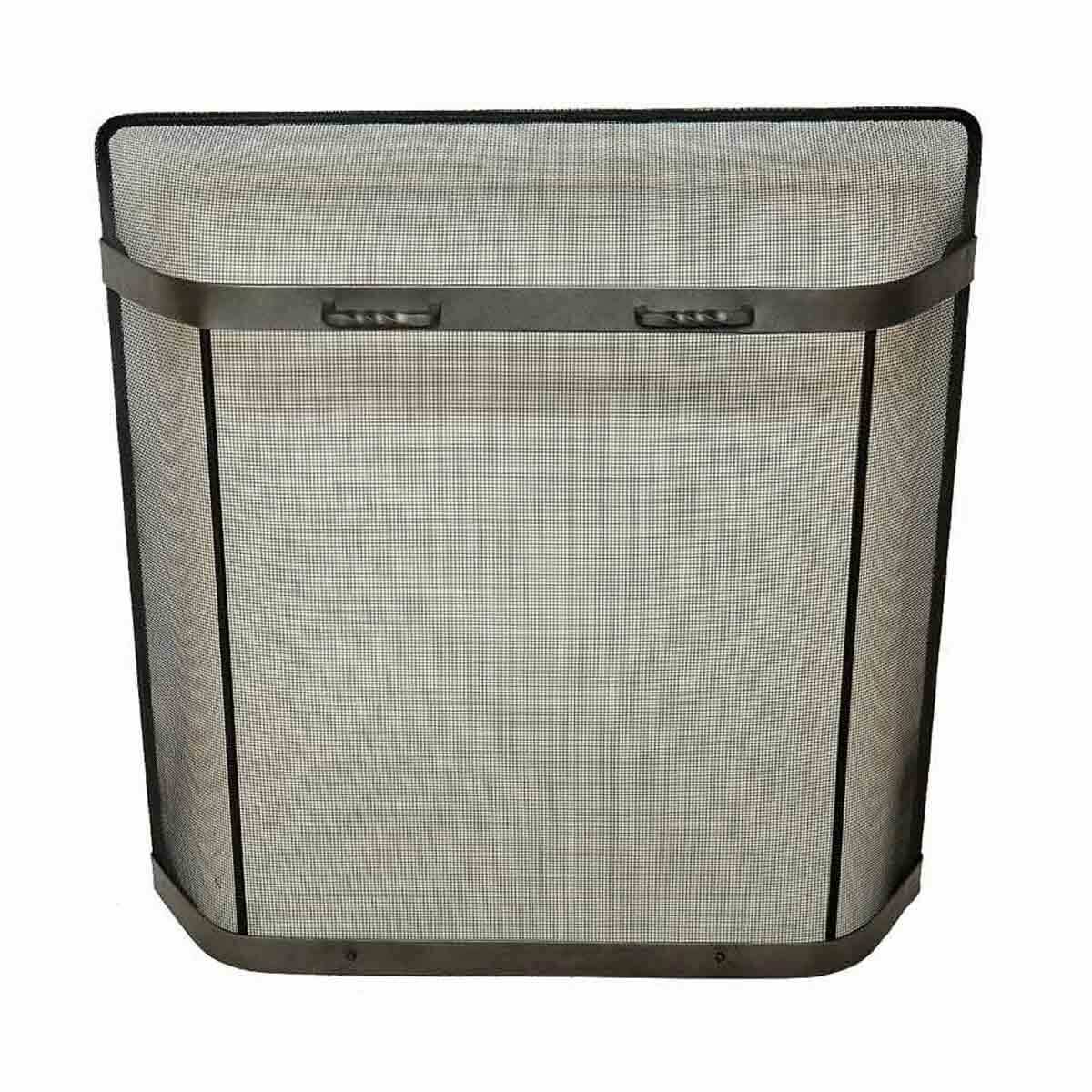 Vintage Iron Fireplace Screen J278240