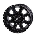 Tusk Cascade Wheel 14x7 4.0 + 3.0 Matte Black V43340
