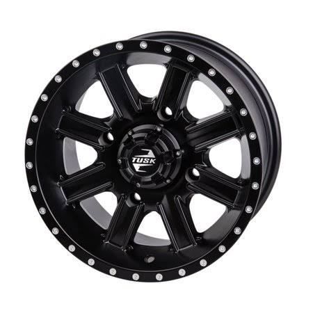 Tusk Cascade Wheel 14x7 4.0 + 3.0 Matte Black V43340