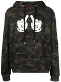 Mostly Heard Rarely Seen 8-Bit Double F-print cotton hoodie