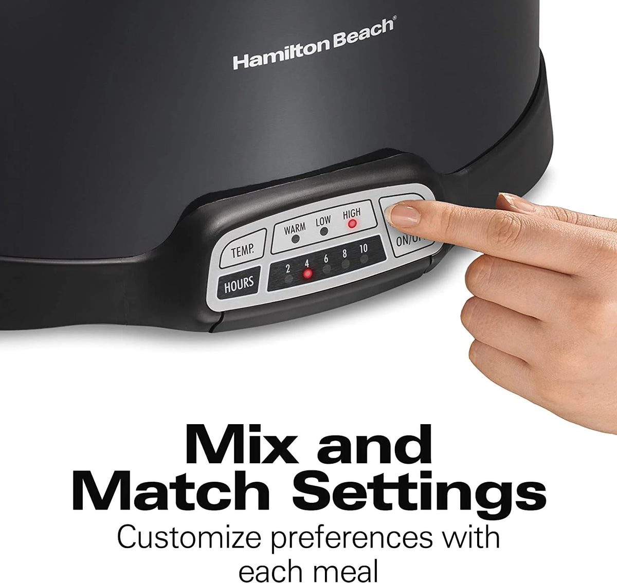 10 Quart Slow Cooker + 7 Quart Programmable Slow Cooker S57747