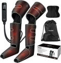 Leg Massager with Heat for Circulation - Foot Calf Thigh Full Leg Compression Massager K8314
