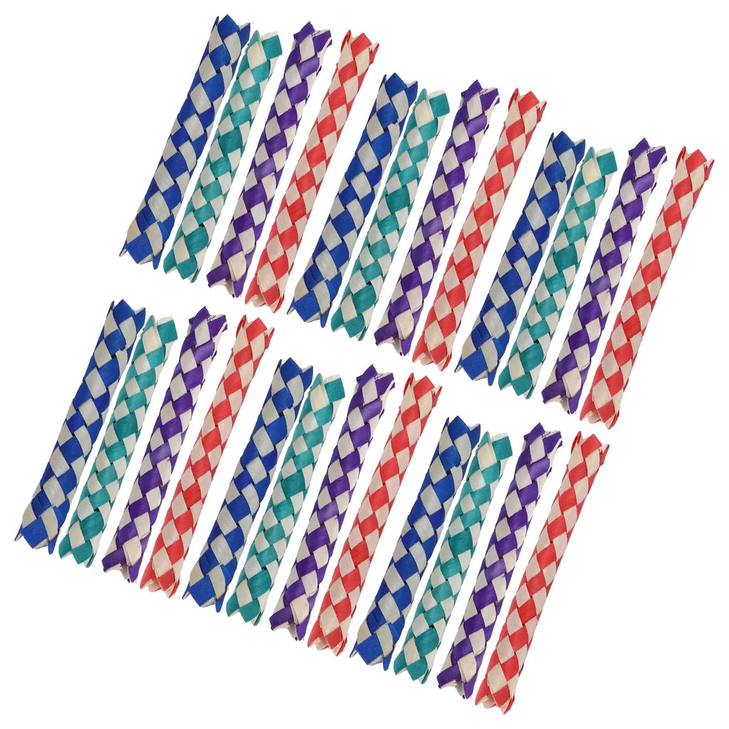 24pcs Chinese Bamboo Finger Traps Toy W547636