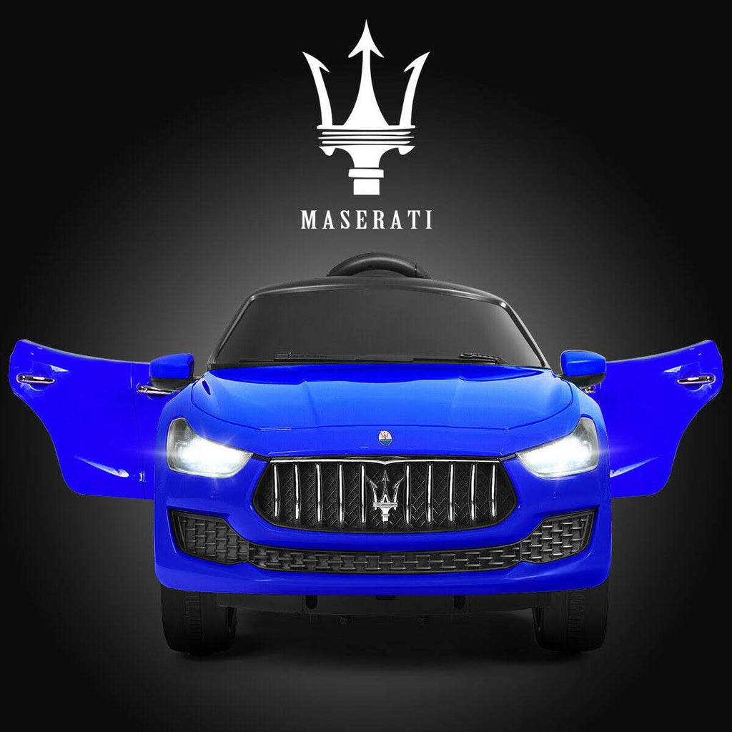 Blue 12 V Remote Control Kids Ride on Car V8290