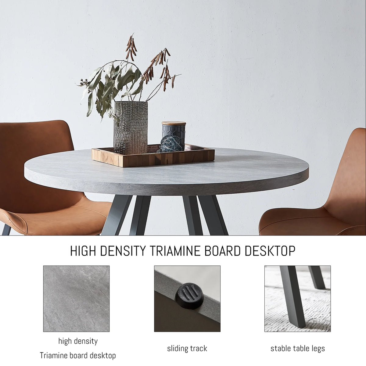 Round Dining Table Set 35 Inch N9719