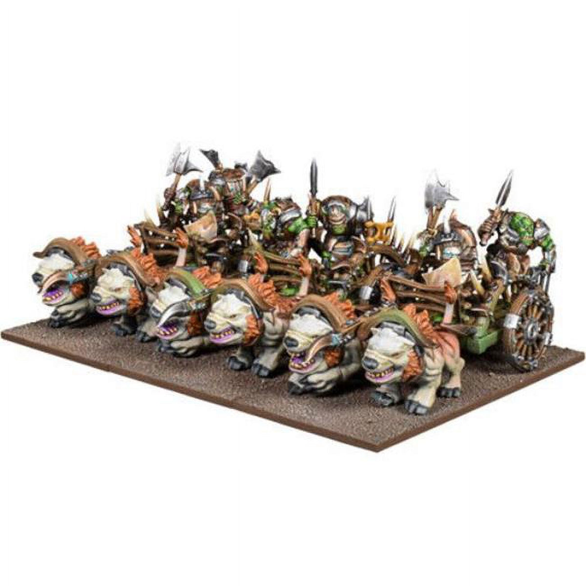 Orc Chariot & Fight Wagon Regiment Miniature M636