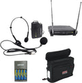 VHF Wireless Unipak System with Headworn Microphone C1415