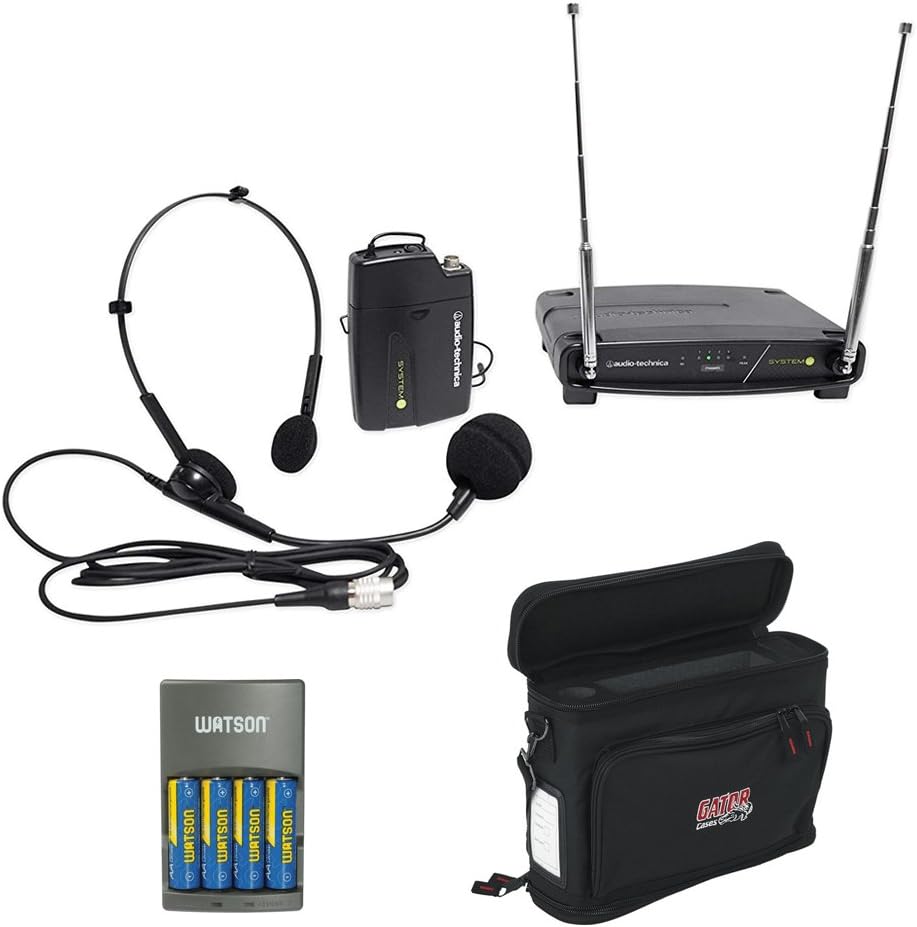 VHF Wireless Unipak System with Headworn Microphone C1415