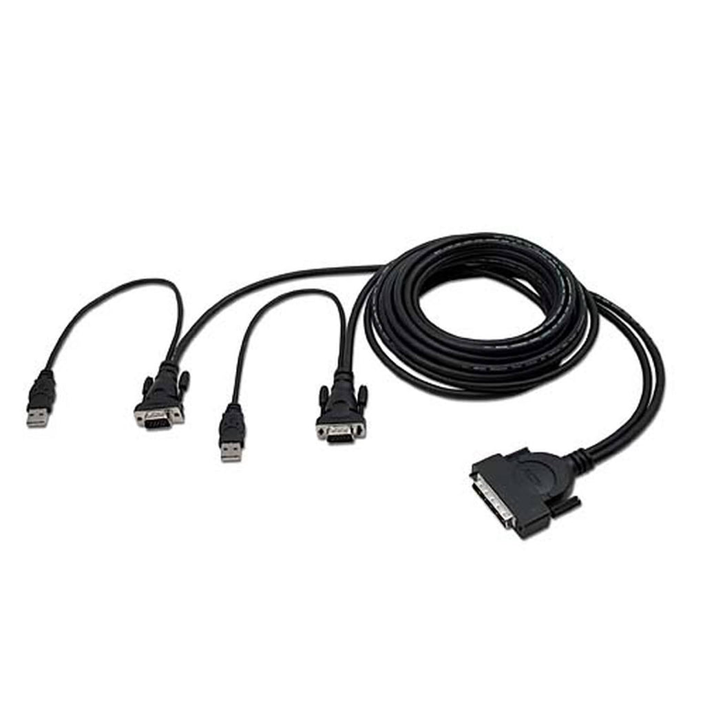 Dual Port KVM Cable - 12 ft S241167