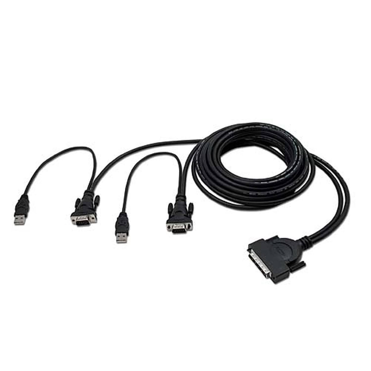 Dual Port KVM Cable - 12 ft S241167