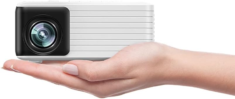 Mini Projector Y3 1080P Full HD Pocket Phone Projector, HDMI Cable & Remote Included, Pack of 2 Y296